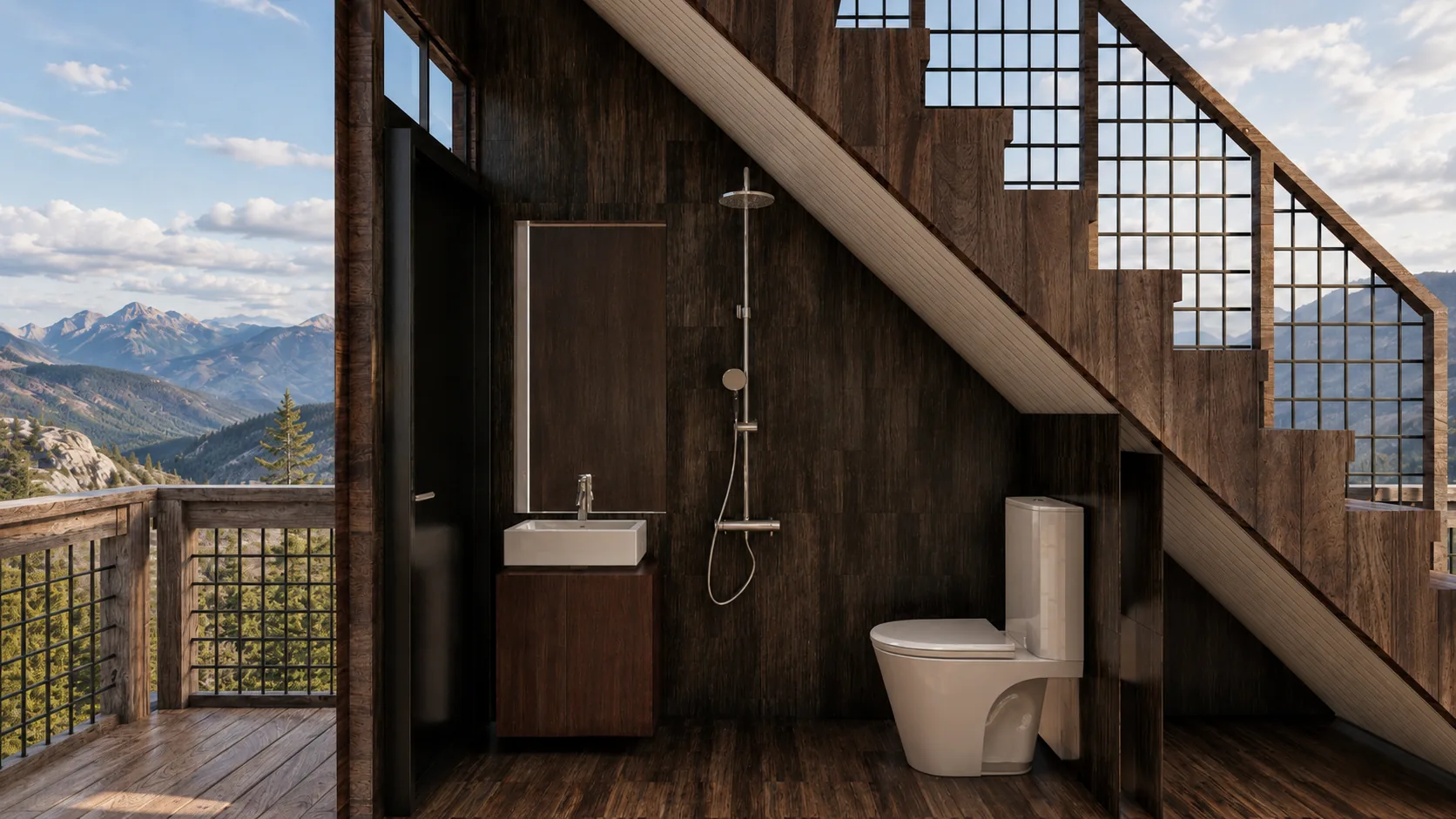 Studio Model bathroom planning